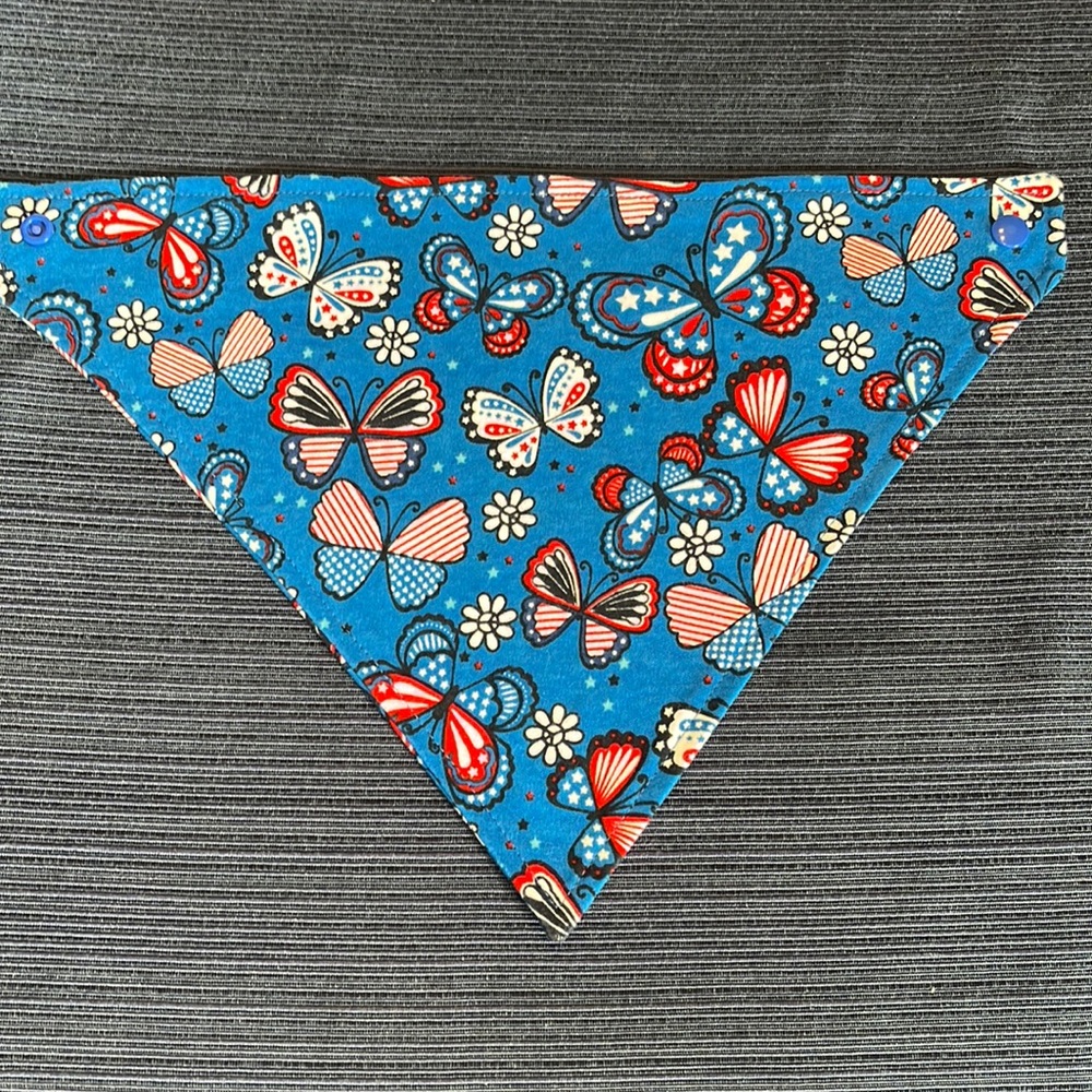 Butterflies baby bandana bib